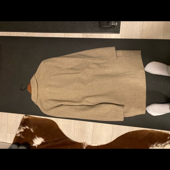 Thick wool blazer coat - Picture 3 of 4